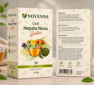 Ceai pentru Ficat, Detoxifiere si Slabire - 30 plicuri