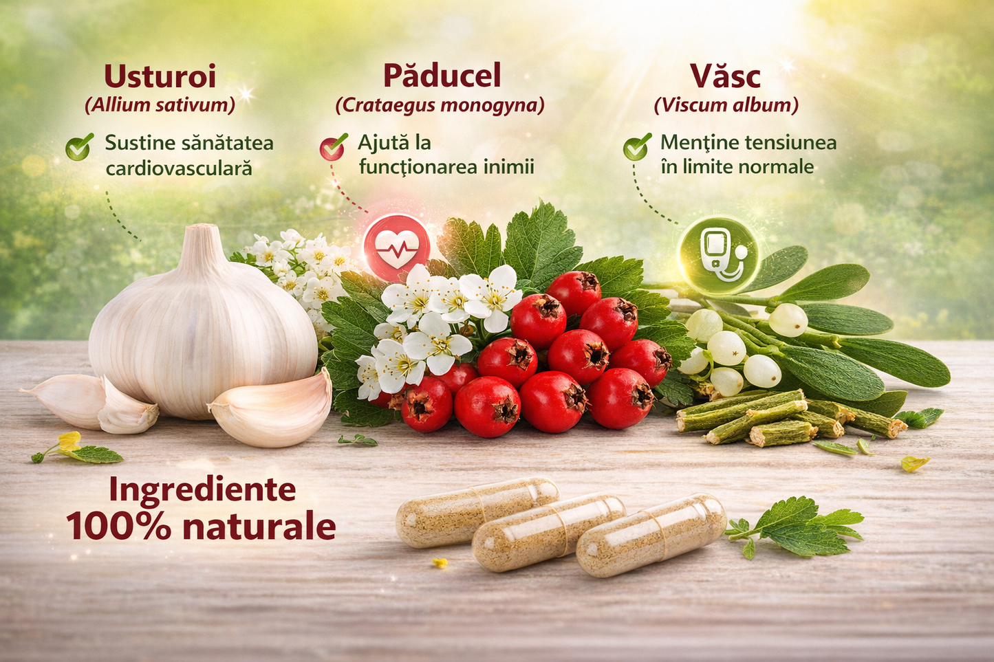 Cardio Balance - Capsule pentru inimă, tensiune și palpitații