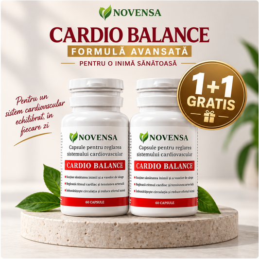 1+1 Cardio Balance - capsule pentru sistemul cardiovascular