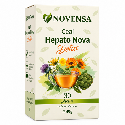Ceai pentru Ficat, Detoxifiere si Slabire - 30 plicuri