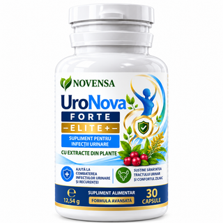 Uro Nova Forte- Scade usturimea, scăpările și infecțiile urinare