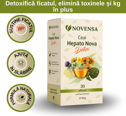 Ceai pentru Ficat, Detoxifiere si Slabire - 30 plicuri